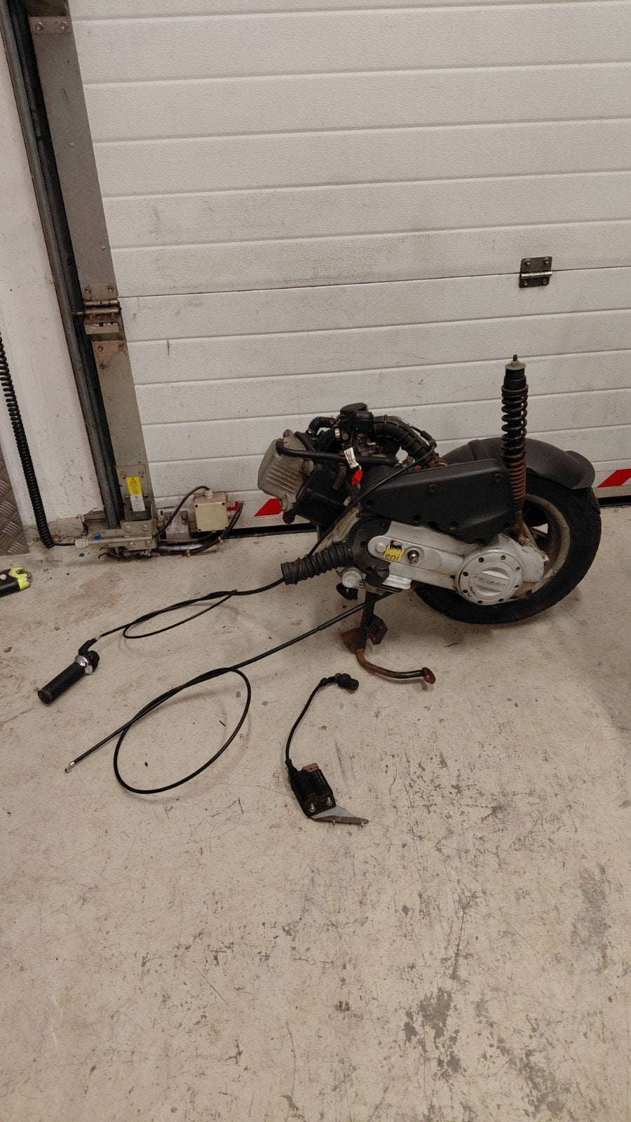 Piaggio vespa s/lx 4t 2v motorblok lees BESCHRIJVING!, Ophalen, Gebruikt