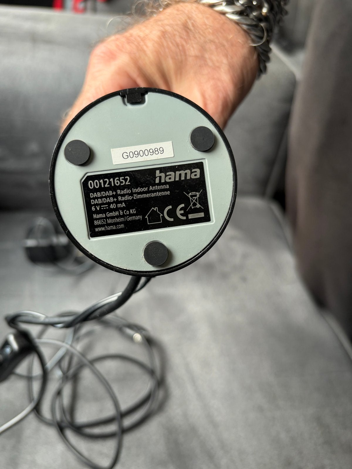 Hama DAB/DAB+ Radio Binnenantenne, Ophalen of Verzenden, Gebruikt, Antenne