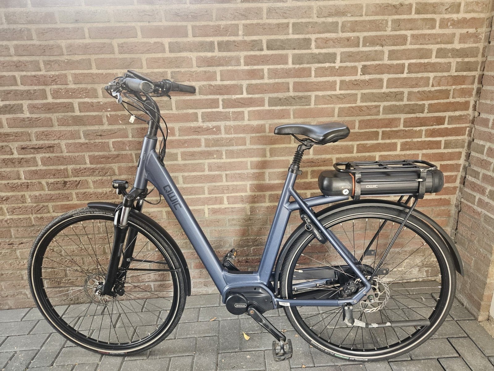 Fijne Qwic middenmotor 625 whatt accu, 55 tot 59 cm, Ophalen of Verzenden, Zo goed als nieuw