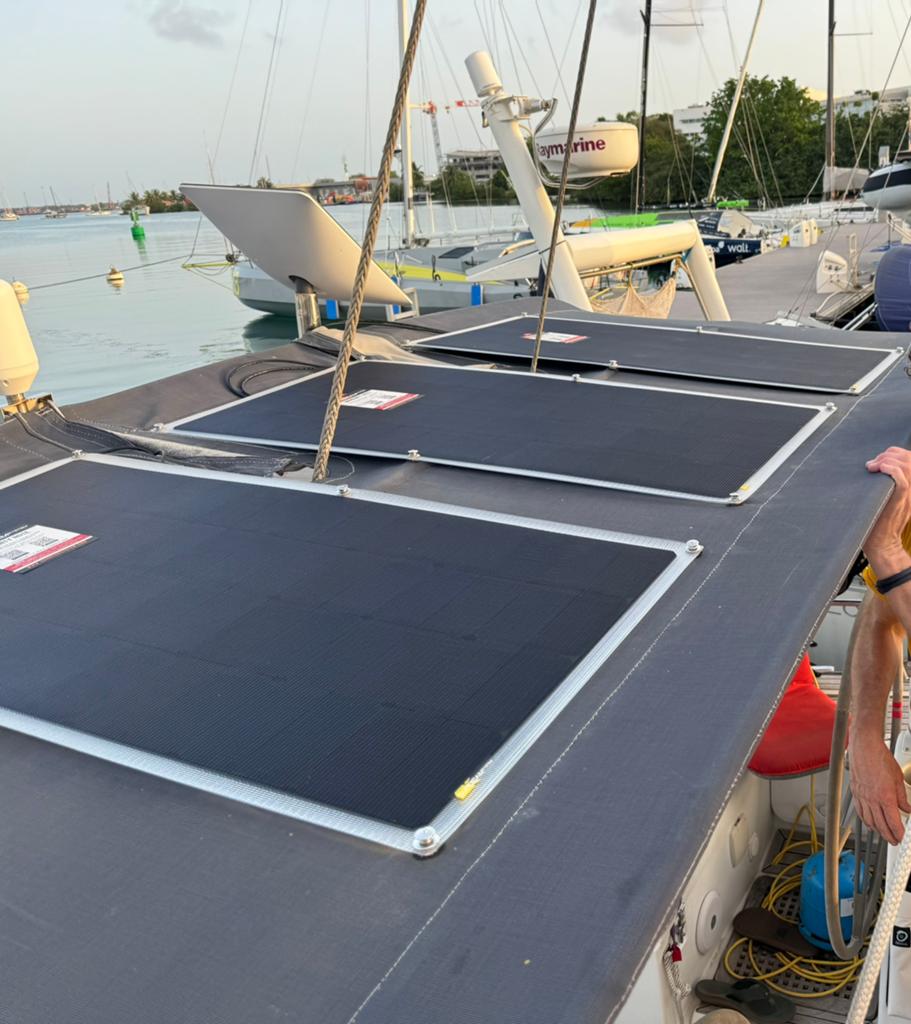 Sunbeam Systems zonne panelen (4 stuks, gebruikt), Ophalen of Verzenden, Gebruikt, Elektra en Verlichting, Zeilboot of Motorboot