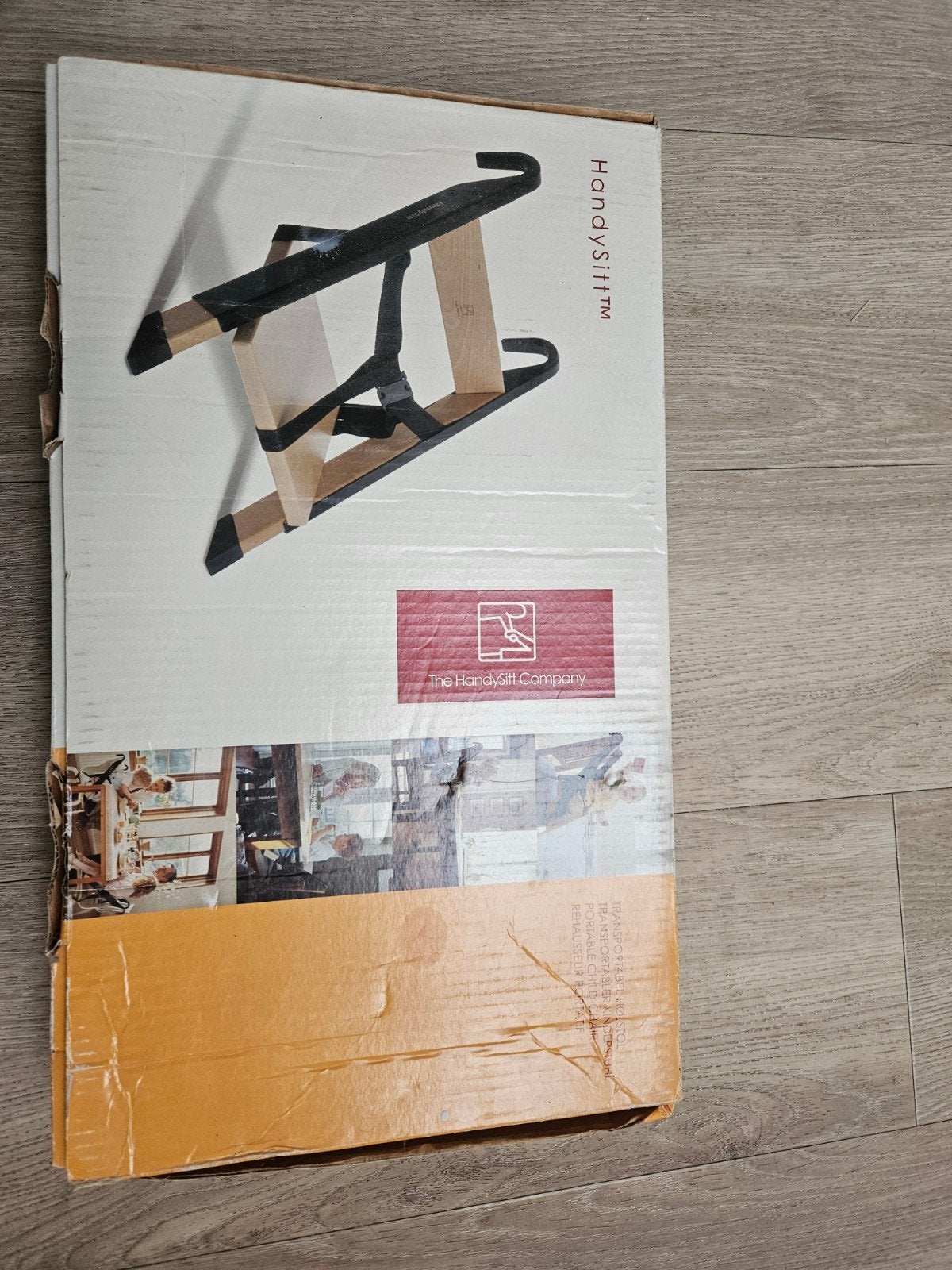 Handy Sitt kinderstoelverhoger - Rood, Kinderen en Baby's, Ophalen of Verzenden, Nieuw, Inklapstoel