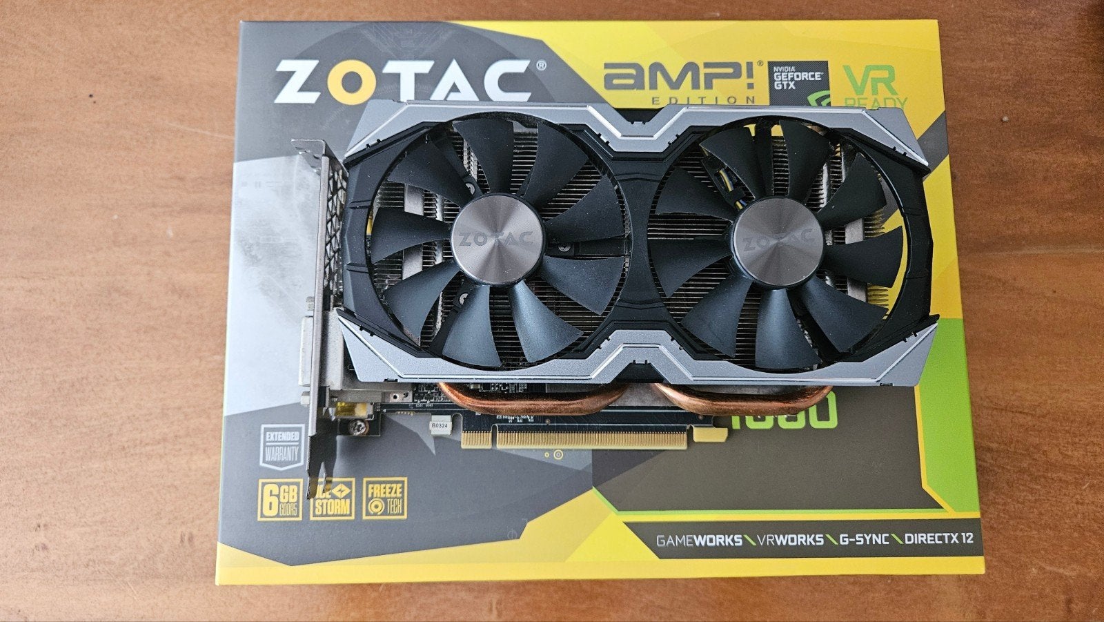 Zotac GTX 1060 6GB, Computers en Software, Videokaarten, PCI-Express 3, Gebruikt, HDMI, Ophalen of Verzenden
