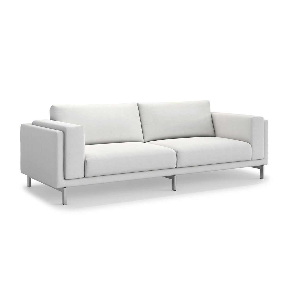 IKEA Nockeby 3-zitsbank - Zo goed als nieuw, Ophalen, Driepersoons, 75 tot 100 cm, Zo goed als nieuw