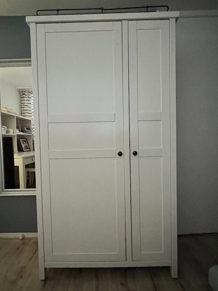 Slaapkamer kledingkast, Huis en Inrichting, Kasten | Kledingkasten, Ophalen, Met deur(en), Gebruikt, 100 tot 150 cm