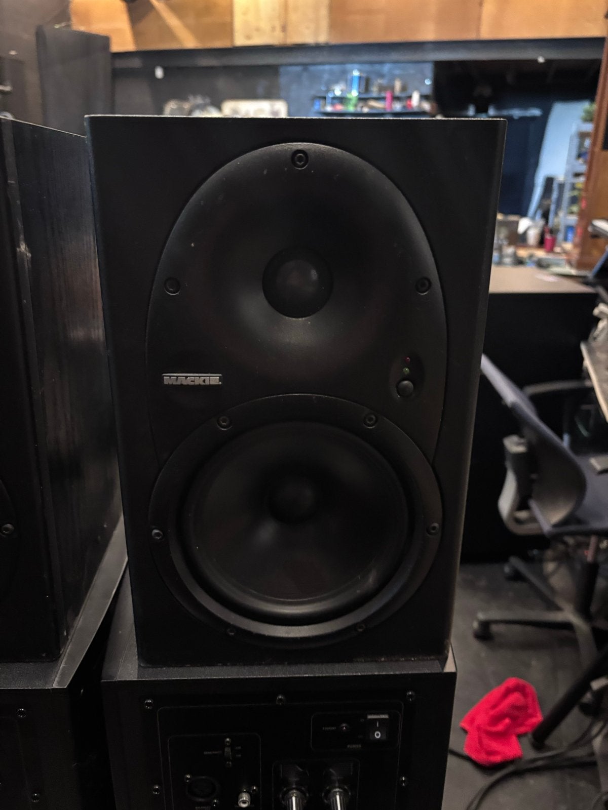 Mackie HR624  Studiomonitors, Studiomonitor, Gebruikt, Ophalen, 150 watt of meer