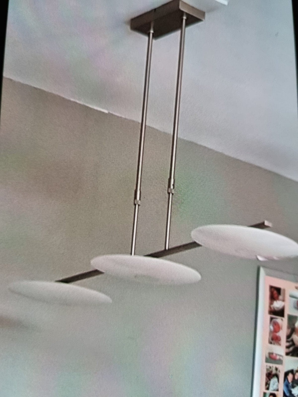 hanglamp, Ophalen, Gebruikt, Glas, Strak