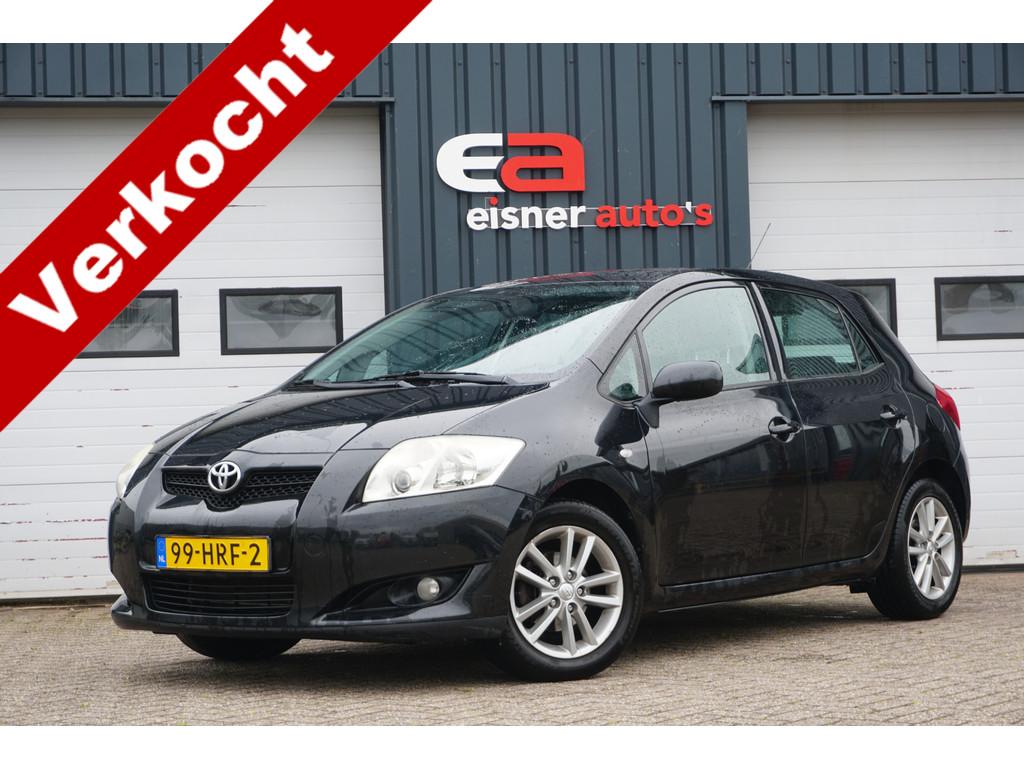Toyota Auris 1.6-16V Dynamic | AIRCO | CRUISE | TREKHAAK | P, Auto's, Voorwielaandrijving, Gebruikt, 4 cilinders, Zwart
