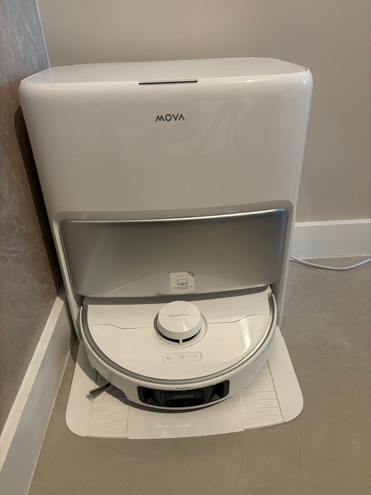 Mova P50 Ultra Robotstofzuiger met Dweilfunctie, Witgoed en Apparatuur, Overige merken, Dweilfunctie, Ophalen of Verzenden, Zo goed als nieuw