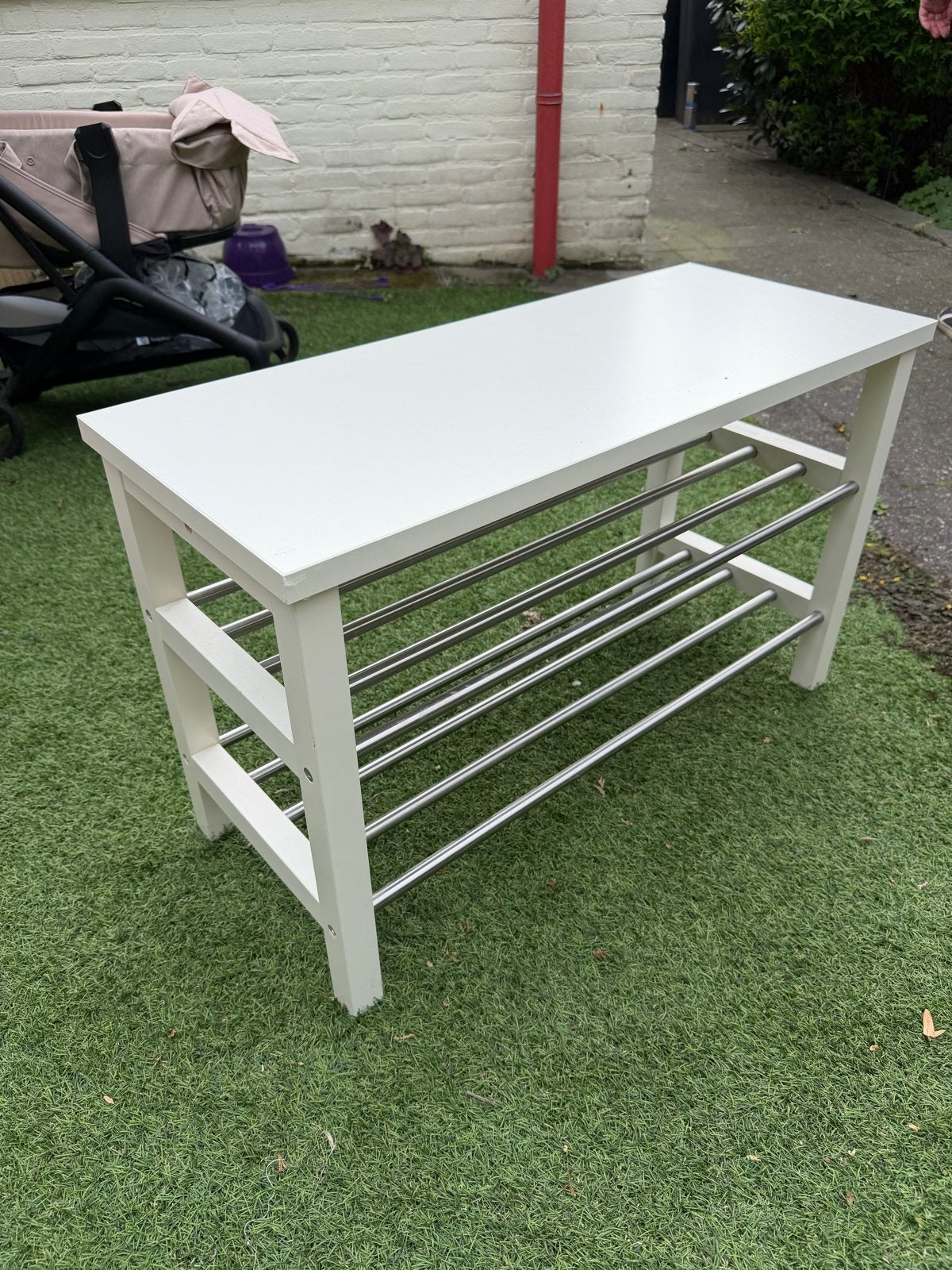 IKEA Schoenenbankje met opbergruimte, Ophalen, Gebruikt
