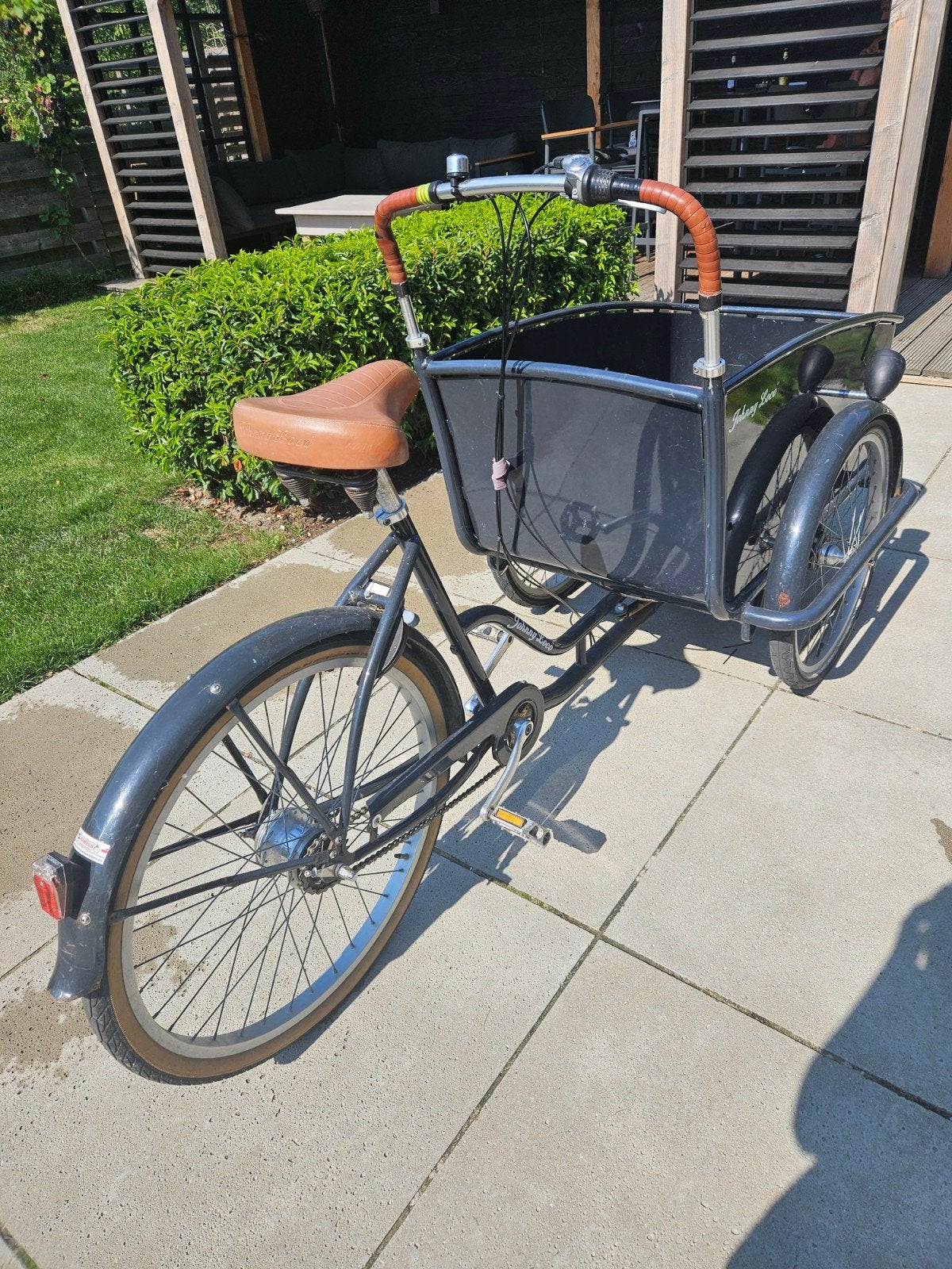 Johnny Loco bakfiets - Ideaal voor kinderen en goederen, Fietsen en Brommers, Fietsen | Bakfietsen, Gebruikt, Elektrisch, Ophalen of Verzenden