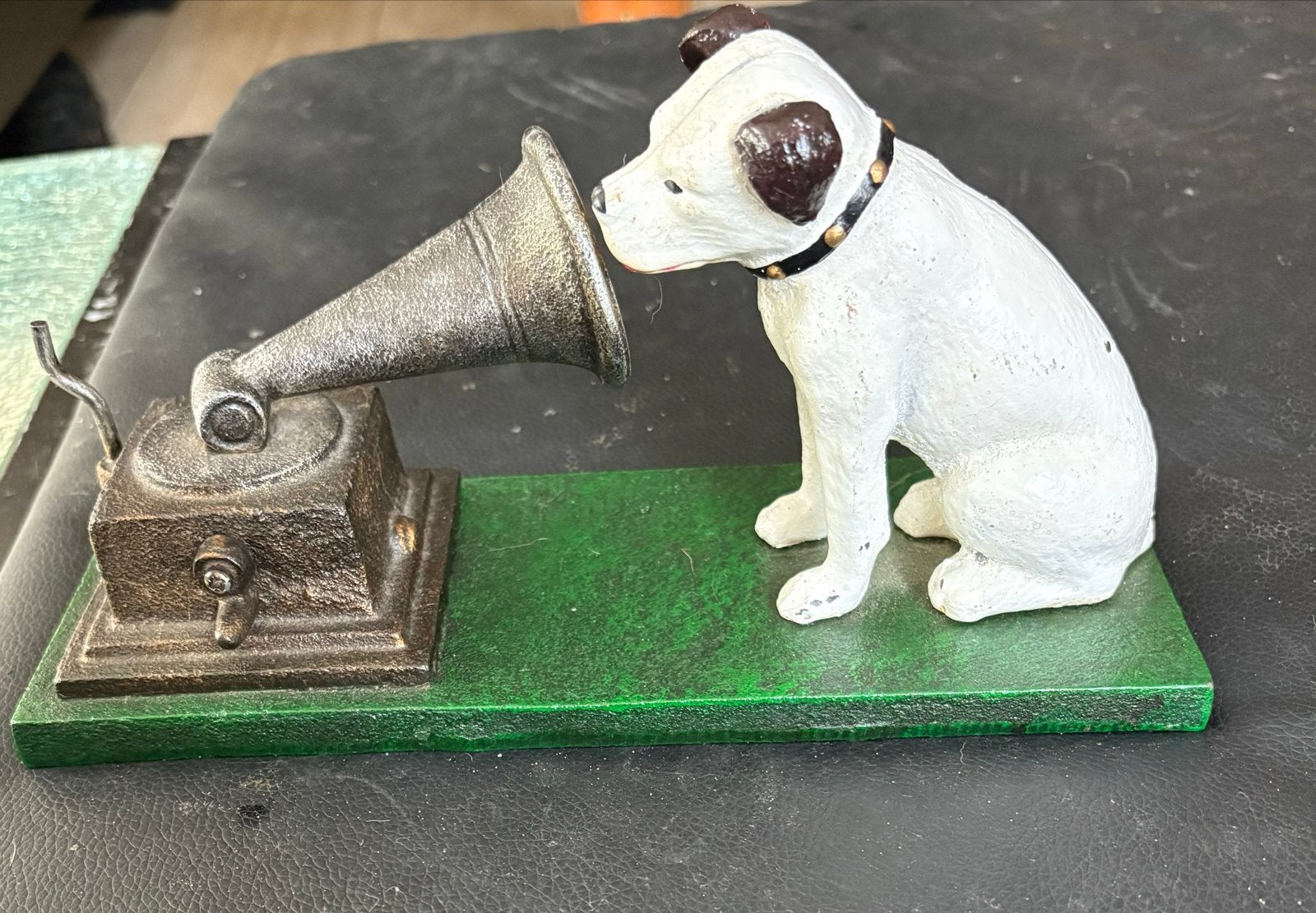 Vintage Rogers Foundry Birmingham HMV Hond Grammofoon, Ophalen of Verzenden