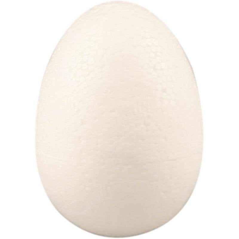Styropor (piepschuim) eieren 6 cm hoog 5 stuks, ., Overige thema's, Nieuw, Ophalen of Verzenden