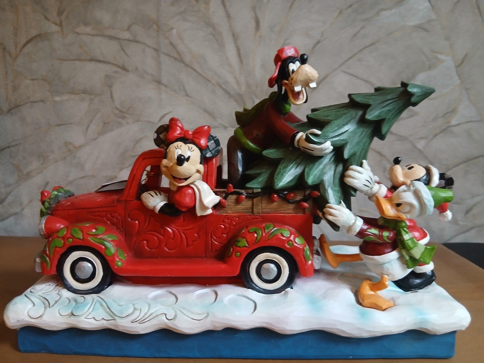 6010868 Disney traditions kerst, Ophalen of Verzenden, Mickey Mouse, Zo goed als nieuw, Beeldje of Figuurtje