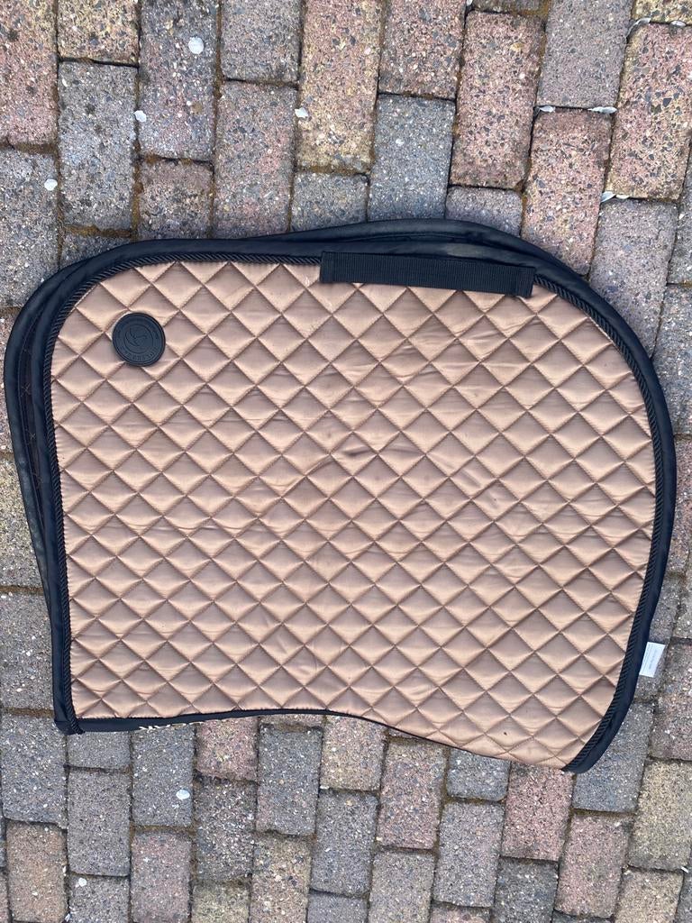 Goud,bruinig dekje, Ophalen, Horsegear, Dressuurdekje, Overige materialen