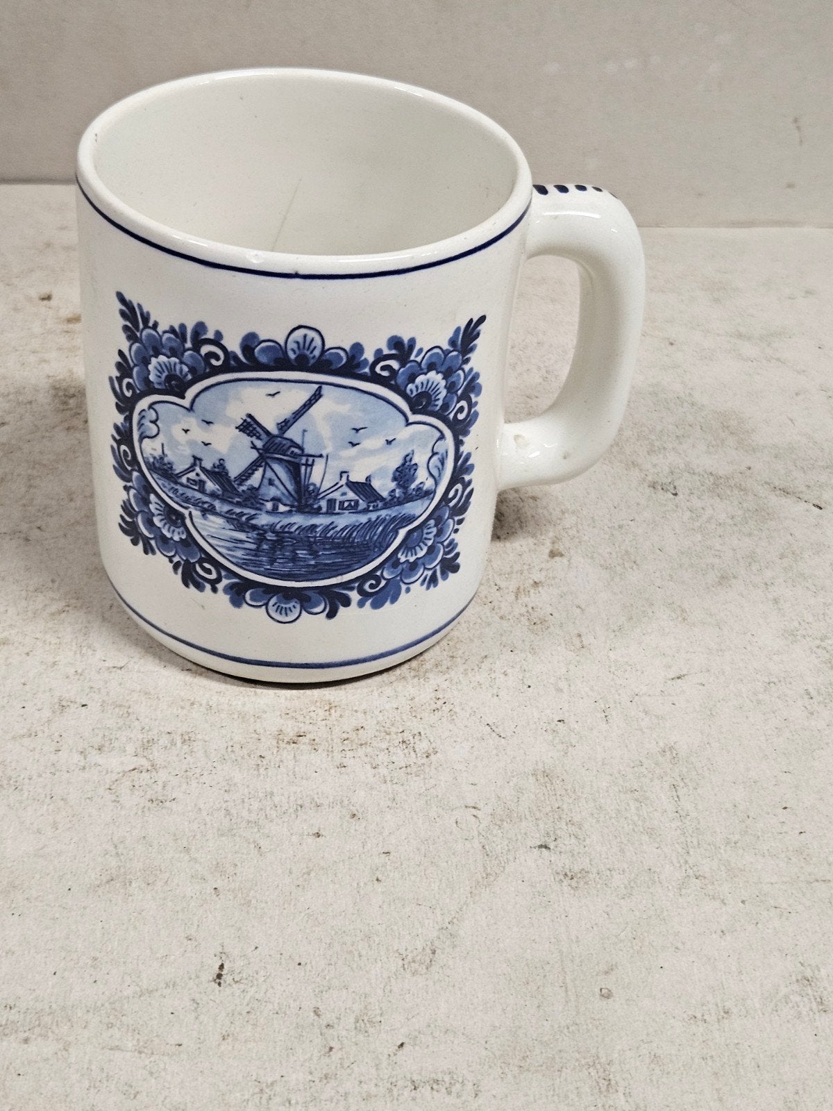 Delfts Blauw Handwerk Mok - Made in Holland, Antiek en Kunst, Antiek | Keramiek en Aardewerk, Ophalen of Verzenden