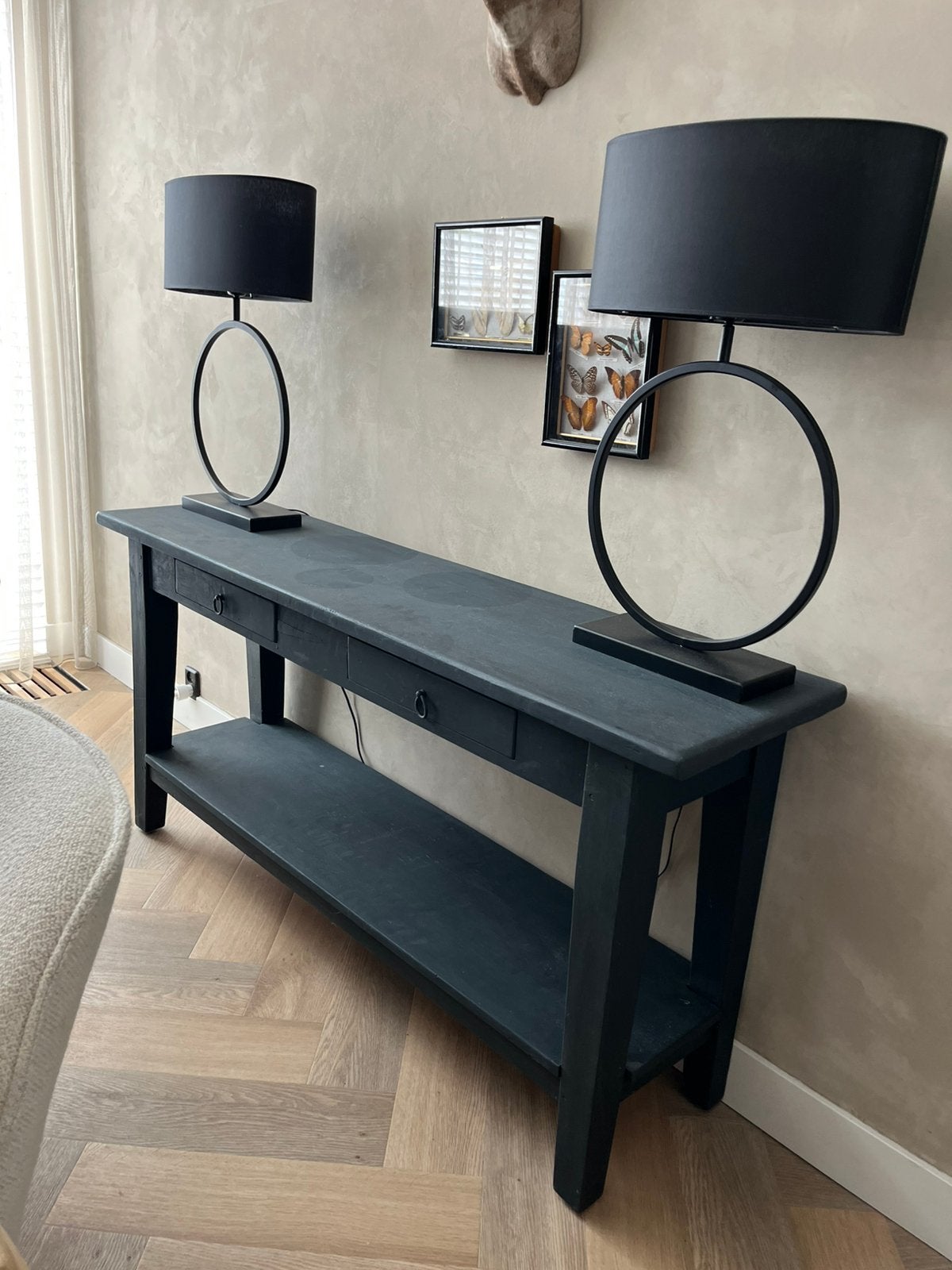 Sidetable 160 cm breed, Ophalen, Zo goed als nieuw, 150 tot 200 cm, 25 tot 50 cm