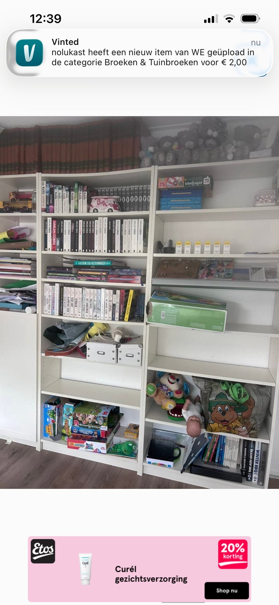 Meerdere Billy boekenkasten, Overige materialen, Gebruikt, Ophalen of Verzenden, 200 cm of meer