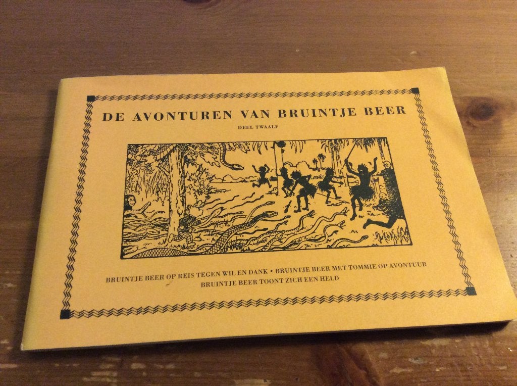 De avonturen van Bruintje Beer. deel 12. tekststrip, 2001, Boeken, Stripboeken, Gelezen, Eén stripboek, Ophalen of Verzenden