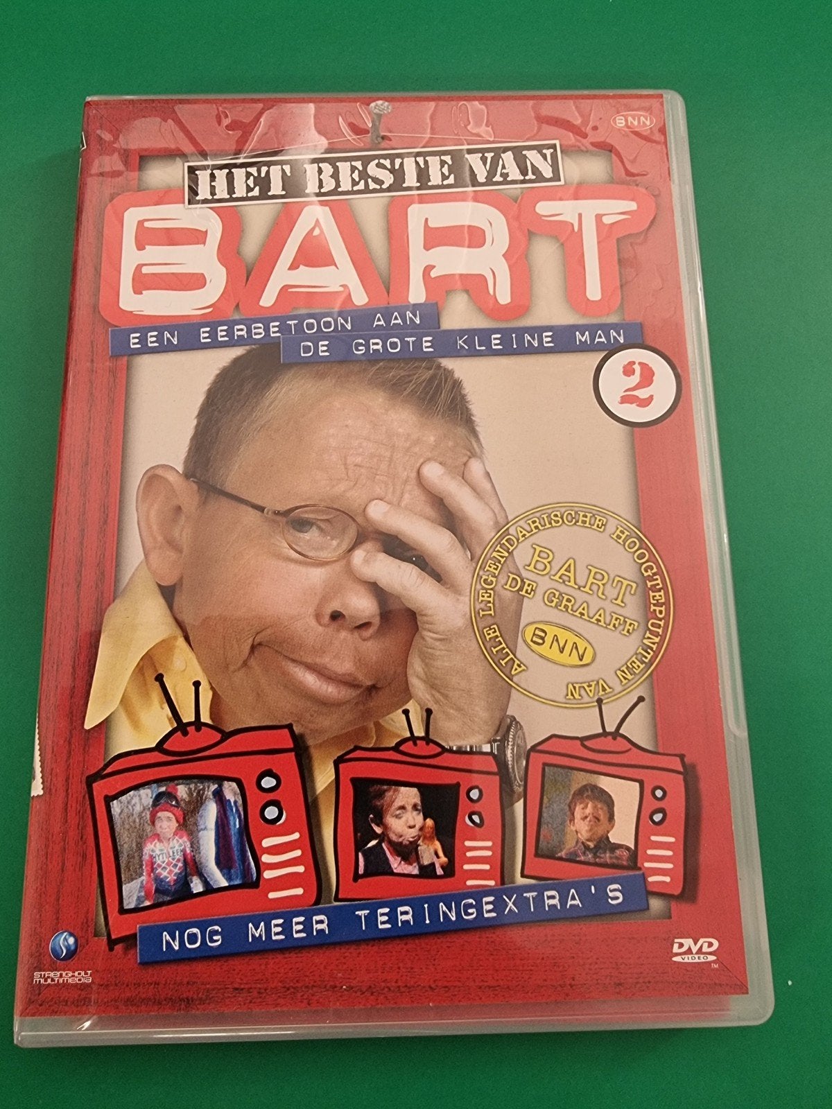 Het Beste van Bart de Graaff - DVD (Zo goed als nieuw), Cd's en Dvd's, Alle leeftijden, Nederlands, Zo goed als nieuw, Extra's