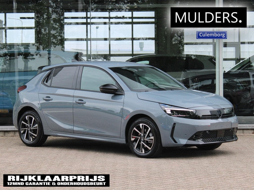 Opel Corsa 1.2 Turbo Hybrid GS VOORRAAD KORTING, Auto's, Opel, 12 maanden, Stof, Euro 6, 1199 cc