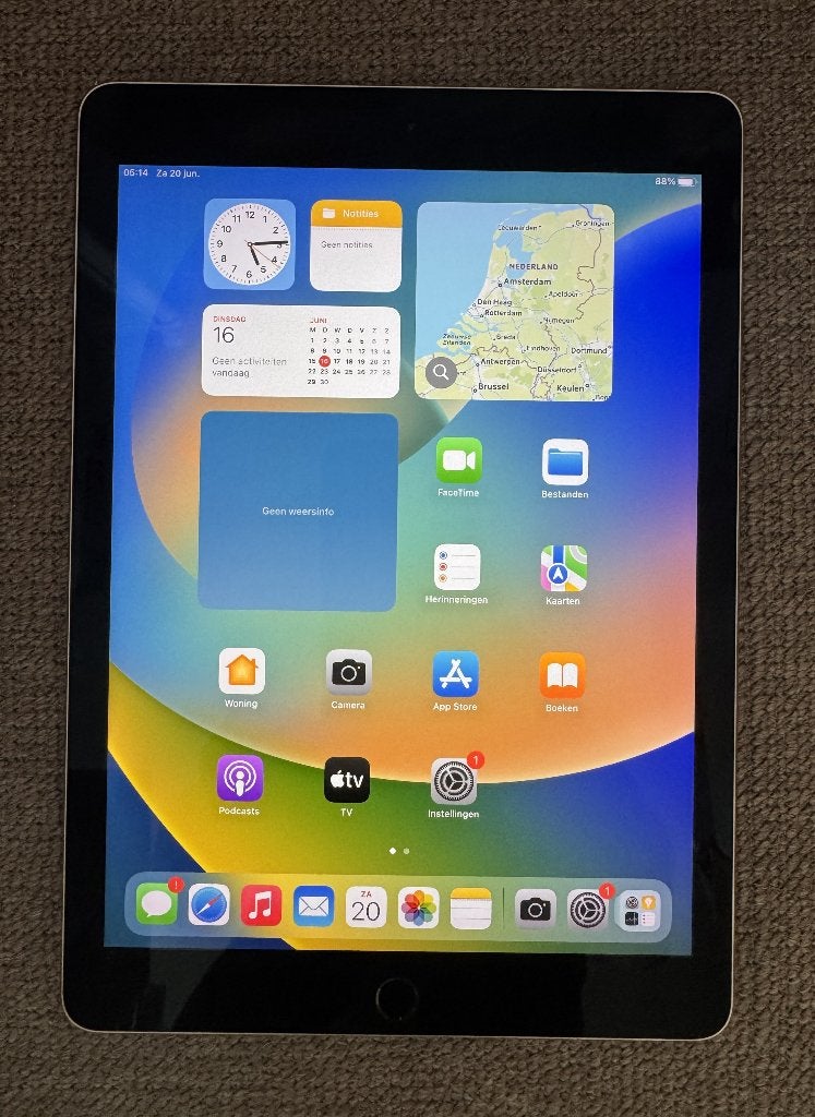 Apple iPad Pro 128Gb, Computers en Software, Apple iPads, Apple iPad, Zo goed als nieuw, Grijs, Ophalen