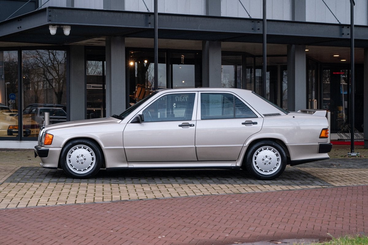 Mercedes-Benz 190 E 2.3-16 (bj 1986), Auto's, Lederen bekleding, Gebruikt, Leder, Bedrijf