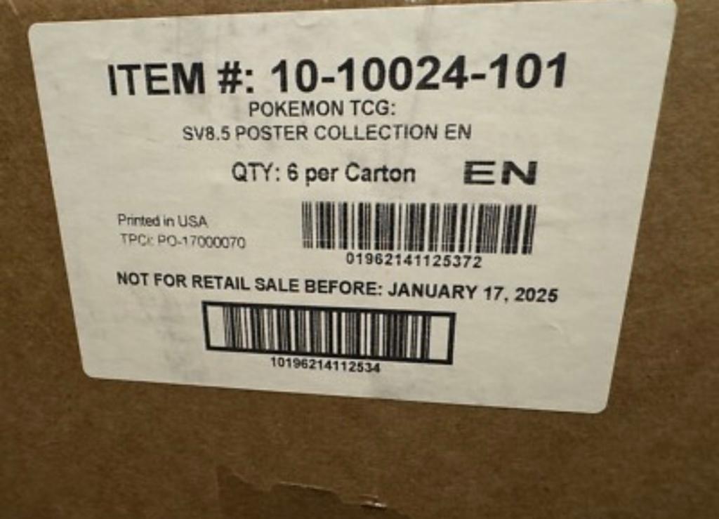 Prismatic evolutions poster collection box | pokemon case, Ophalen of Verzenden, Zo goed als nieuw