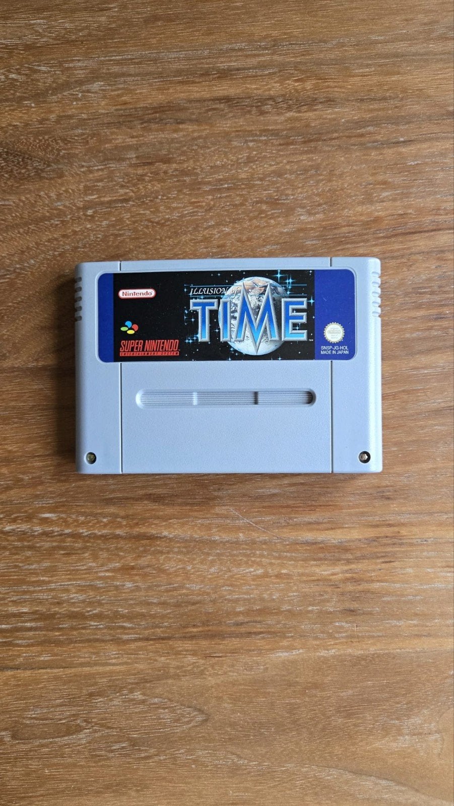 Illusion of Time - Super Nintendo (SNES) Game Cartridge, Spelcomputers en Games, Games | Nintendo Super NES, Gebruikt, 1 speler