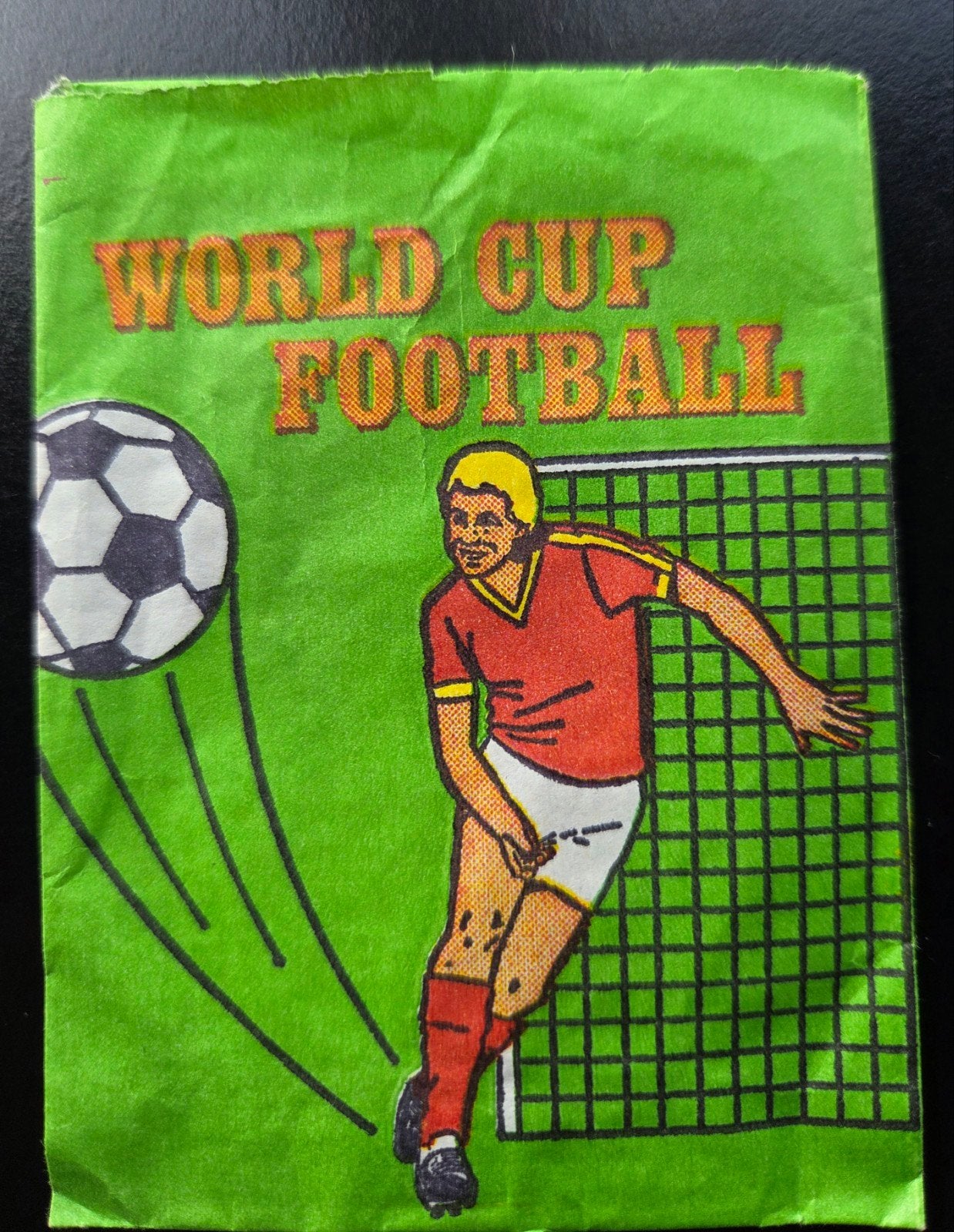 World cup voetbal zakje 5x stickers, Ophalen of Verzenden, Zo goed als nieuw, Sport