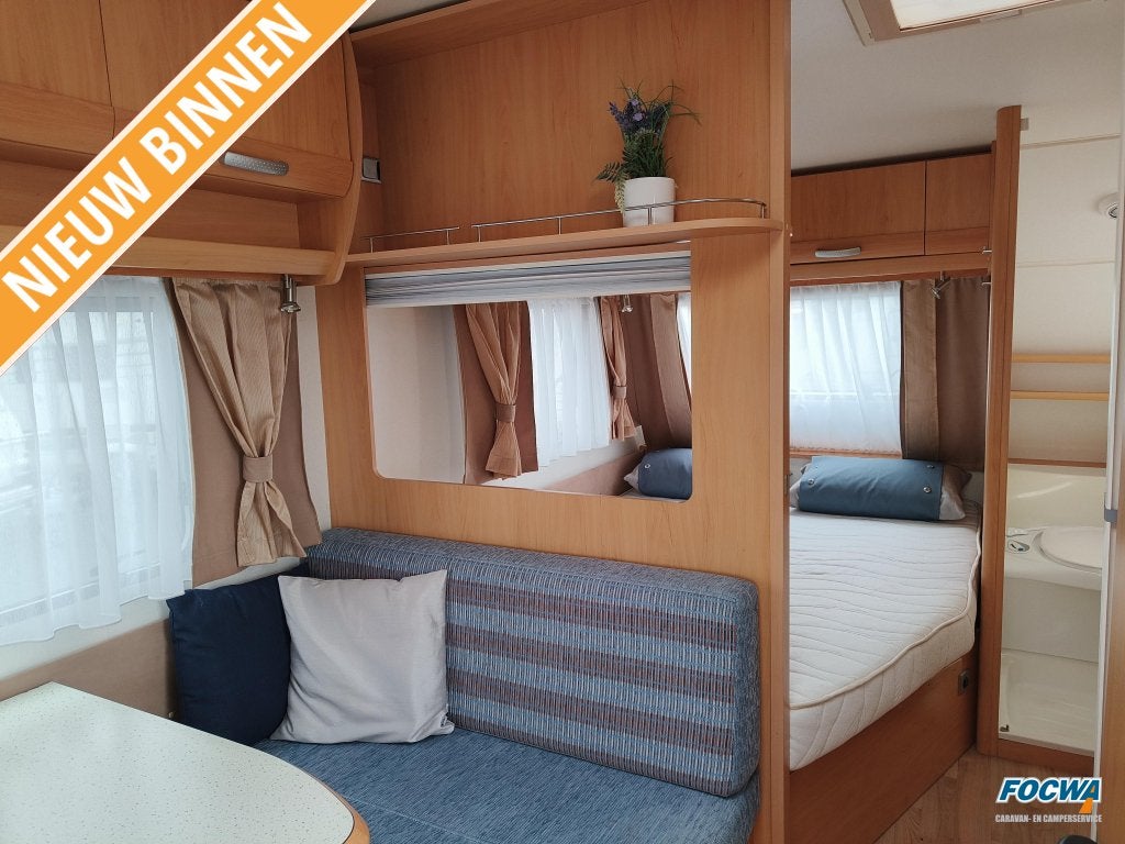 Beyerland Sprinter Sport 390 FB Fransbed Zit Toilet Licht, Caravans en Kamperen, Caravans, Overige typen, Schokbreker, Bedrijf