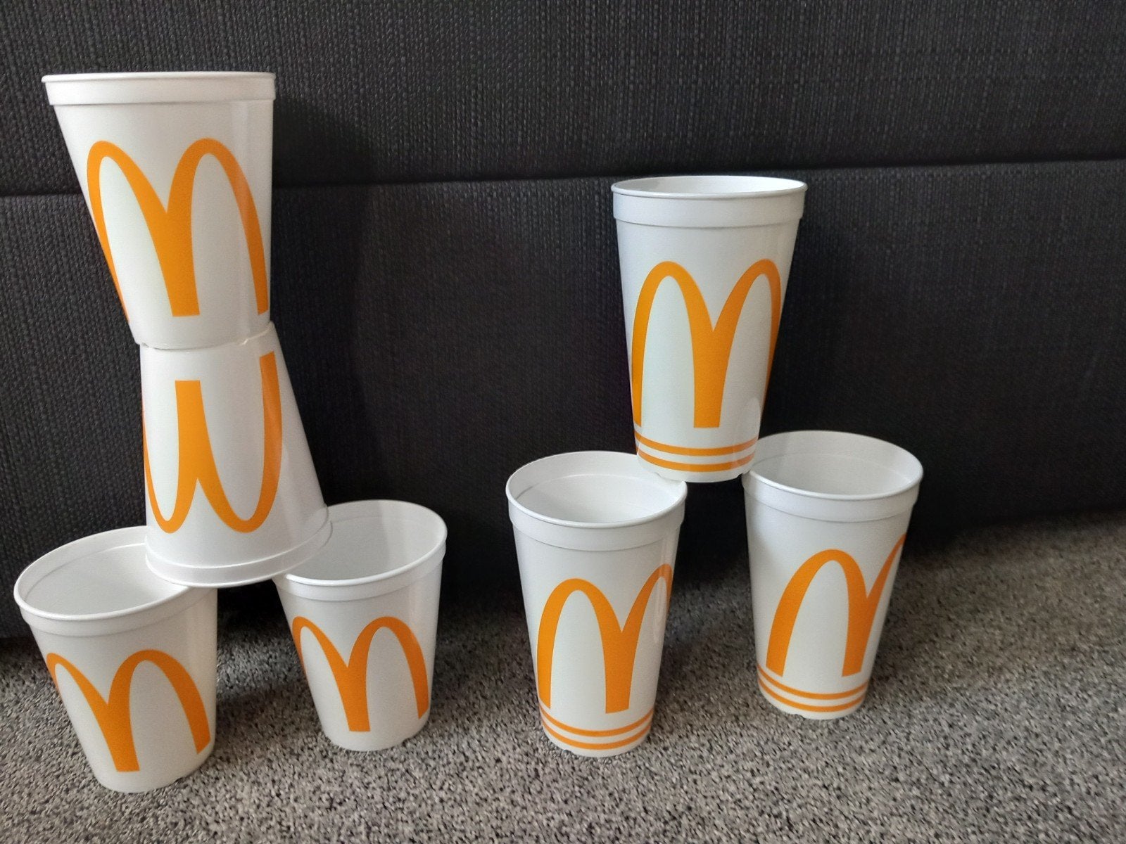 7 herbruikbare McDonald's bekers/COCA-COLA,  nieuw!, Ophalen of Verzenden, Nieuw, Gebruiksvoorwerp