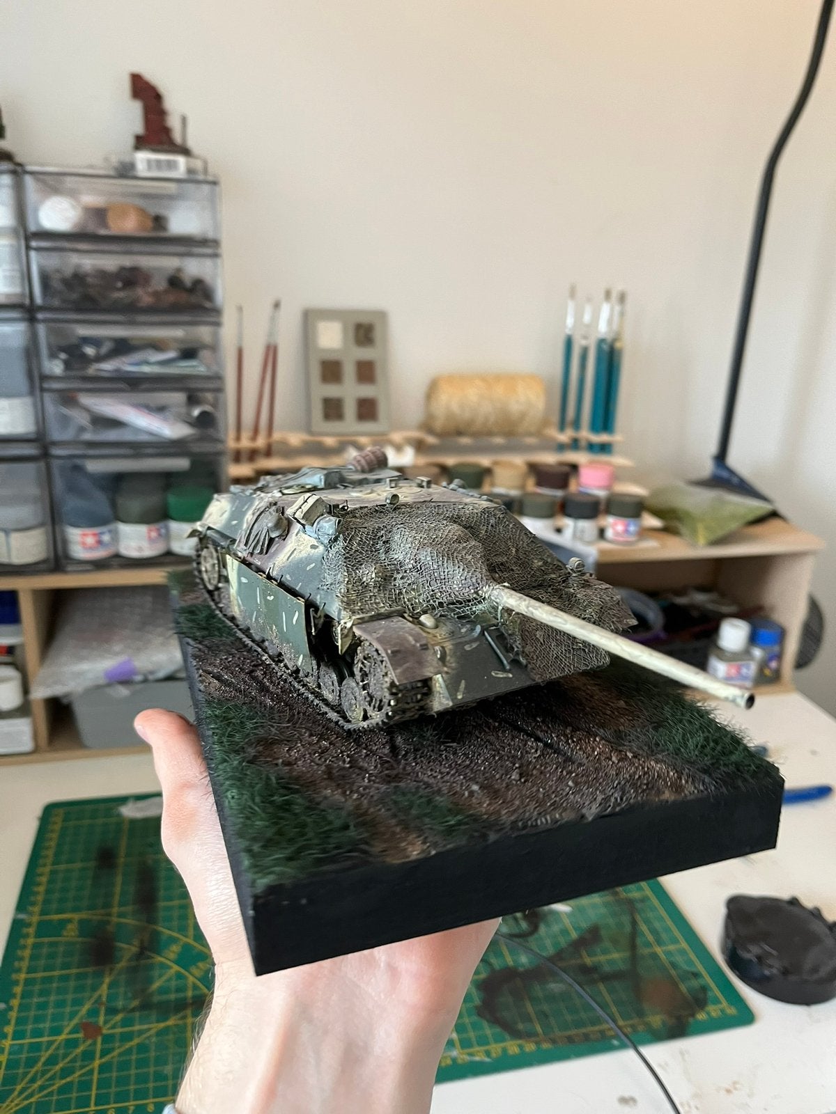 Diorama 1/35, Ophalen of Verzenden, Zo goed als nieuw, 1:35 tot 1:50