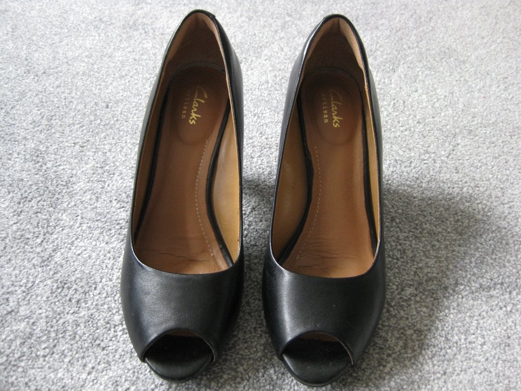 Damesschoenen pumps, zwart Clarks Artisan mt 38, Kleding | Dames, Schoenen, Ophalen of Verzenden, Zo goed als nieuw, Zwart