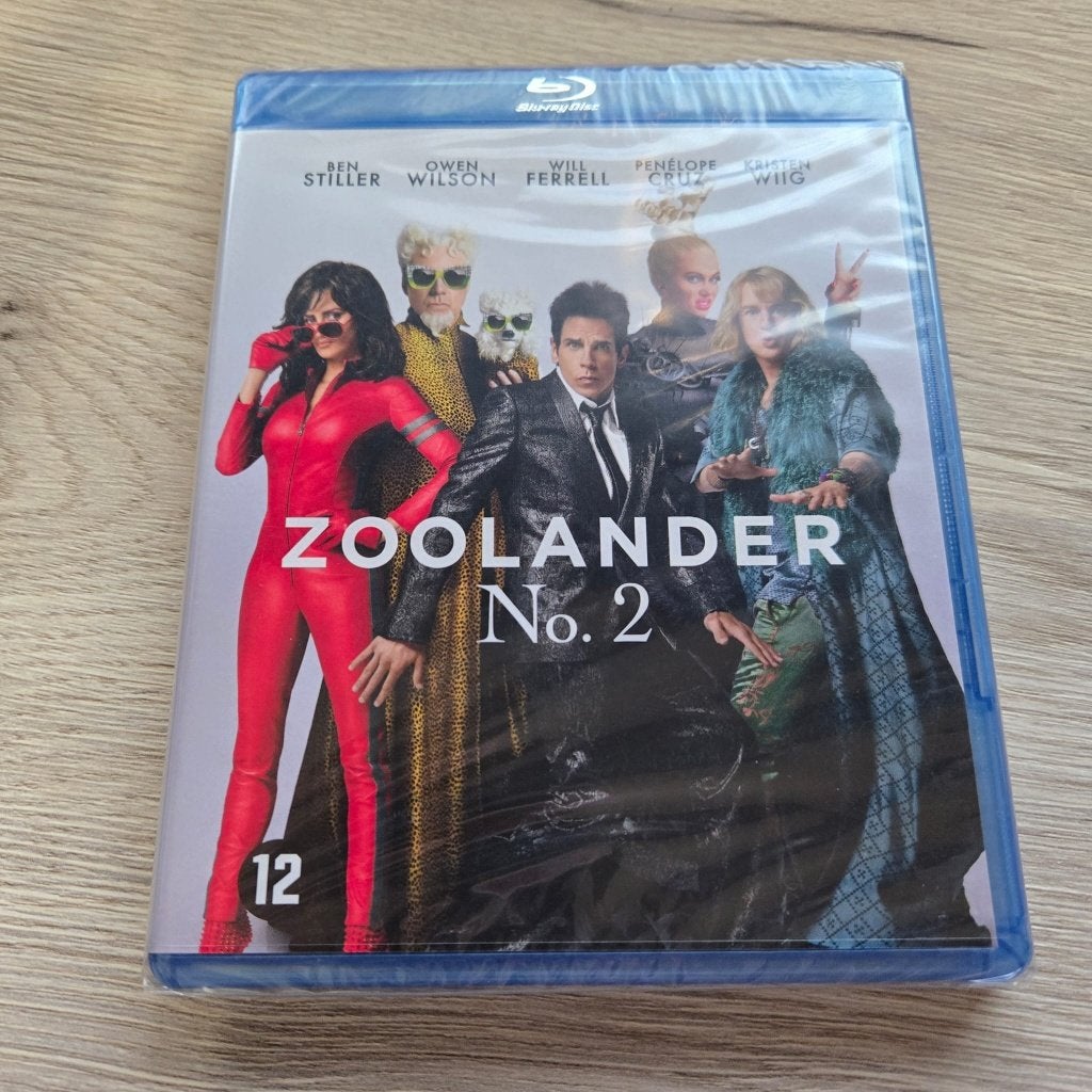 Zoolander No. 2 (NEW) (Blu-ray) 4 HALEN = 3 BETALEN, -, -, Actie, Ophalen of Verzenden