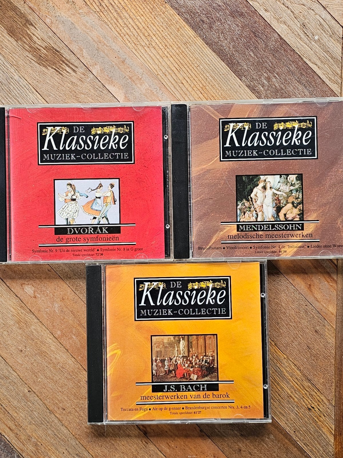 De Klassieke Muziek-Collectie - Dvořák, Mendelssohn, Bach, Gebruikt, Symfonie, Ophalen of Verzenden, Romantiek