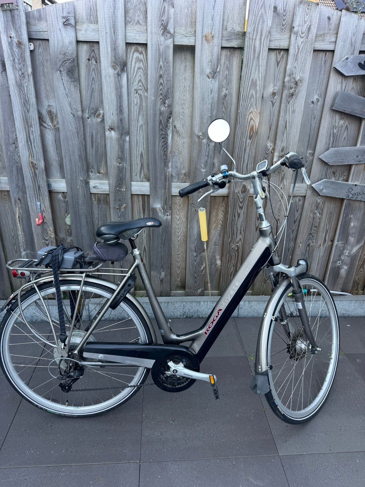 Koga Miyata Tesla elektrische fiets, Gebruikt, 55 tot 59 cm, 30 tot 50 km per accu, Ophalen