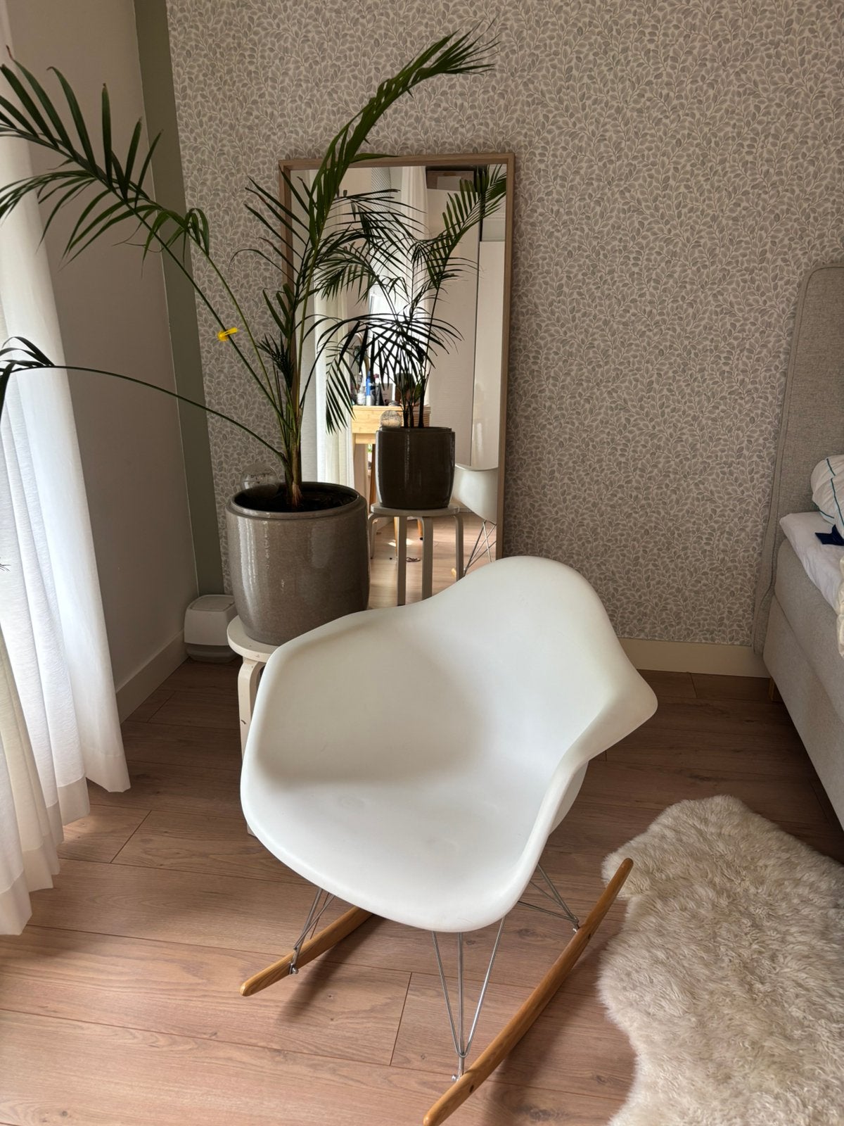 Schommelstoel zoals Vitra Rar, Ophalen, Gebruikt