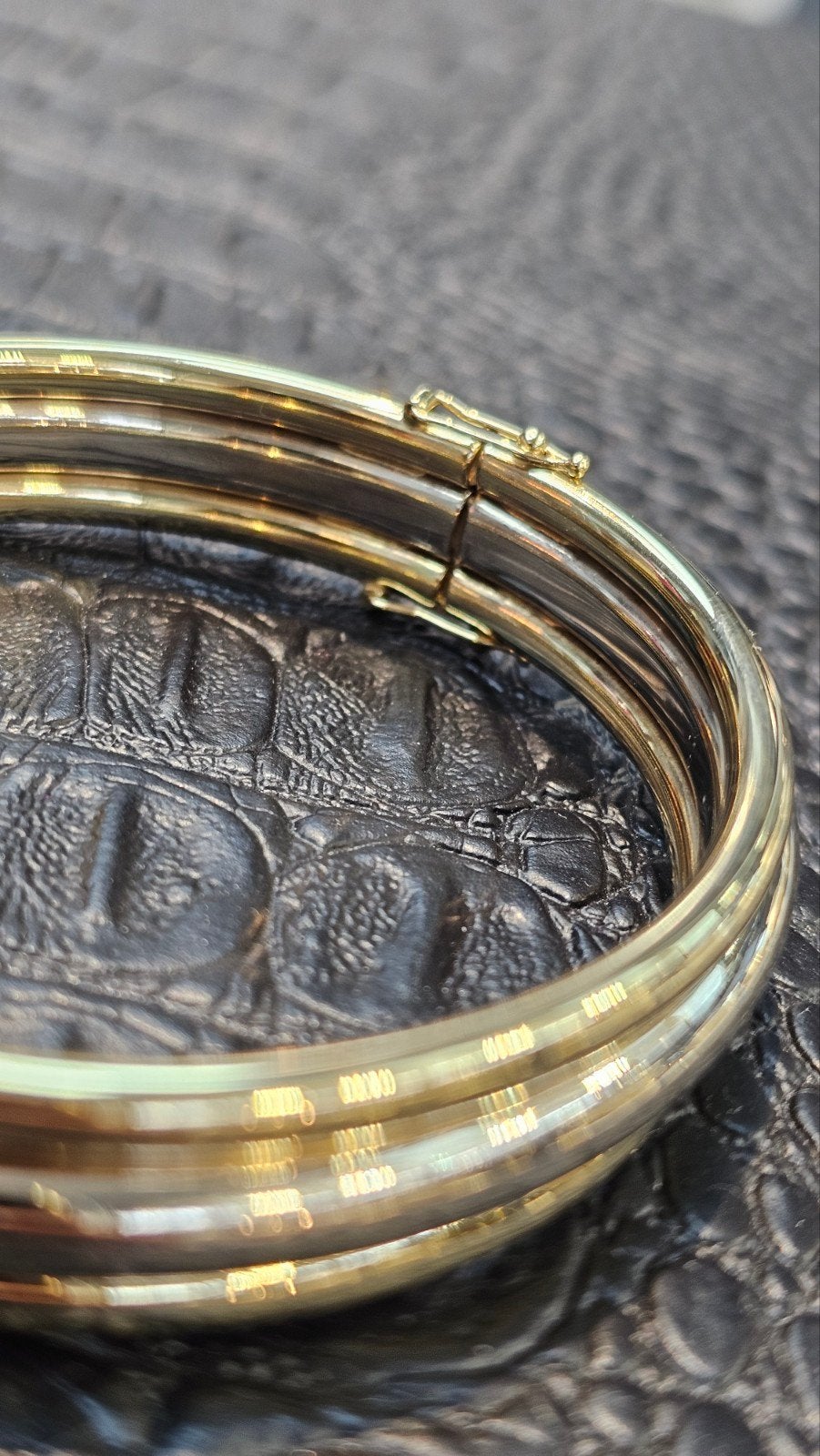 14karaat slavenarmband bi-color 26.95 gram, Ophalen of Verzenden, Zo goed als nieuw, Goud, Goud