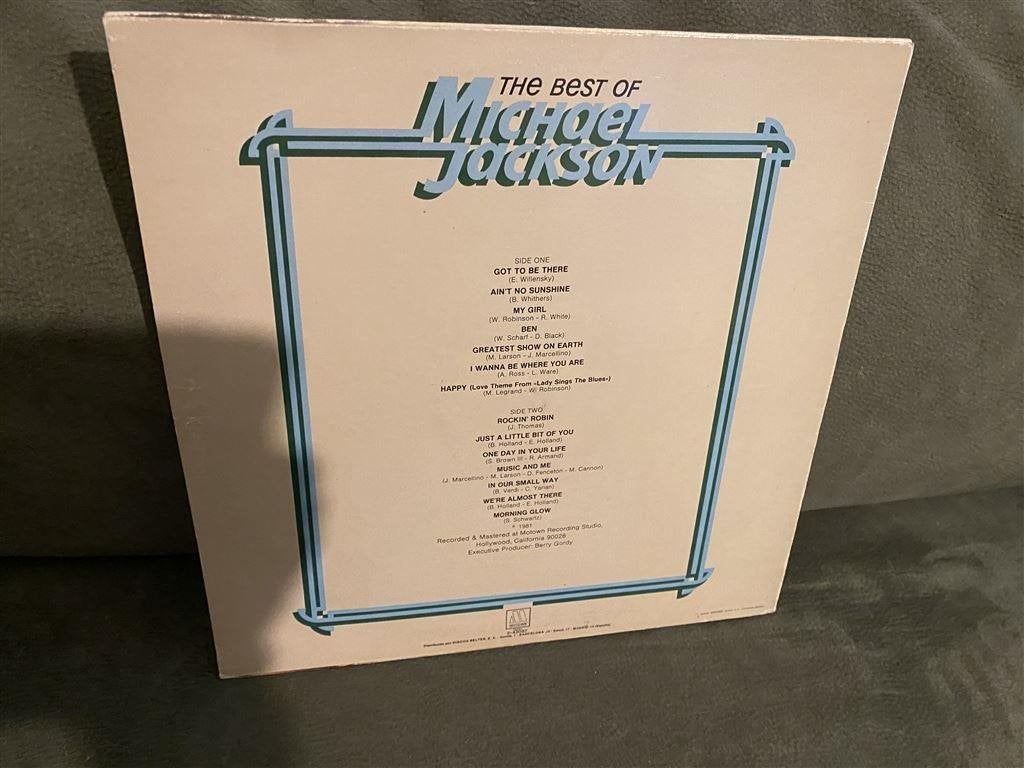 Michael Jackson the best of Vinyl LP [597], Verzenden, Zo goed als nieuw, LP