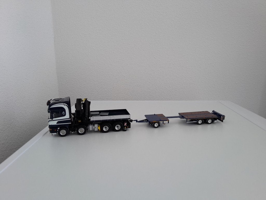 Scania Topline Arjan Kandt met kraan bak en aanhanger ., Verzenden, Nieuw, Bus of Vrachtwagen, Wsi