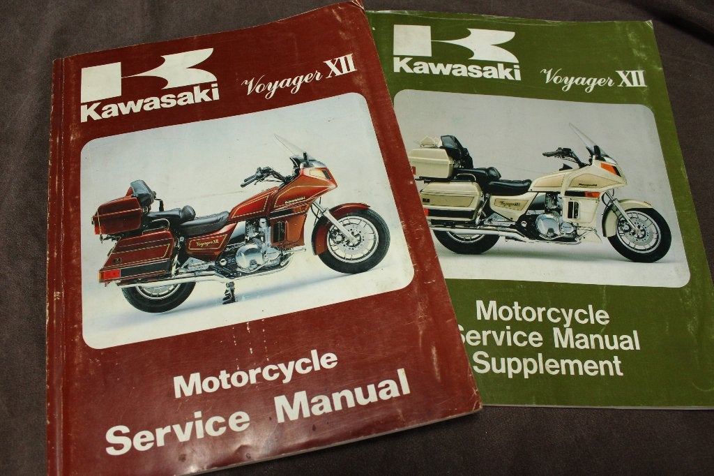 Kawasaki Voyager XII 1986 -1991 motorcycle service manual, Ophalen of Verzenden, Kawasaki