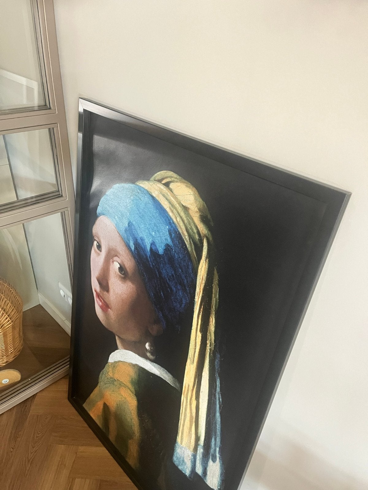 IKEA 'Meisje met de parel', Ophalen, Doek, Portret of Personen, Klassiek
