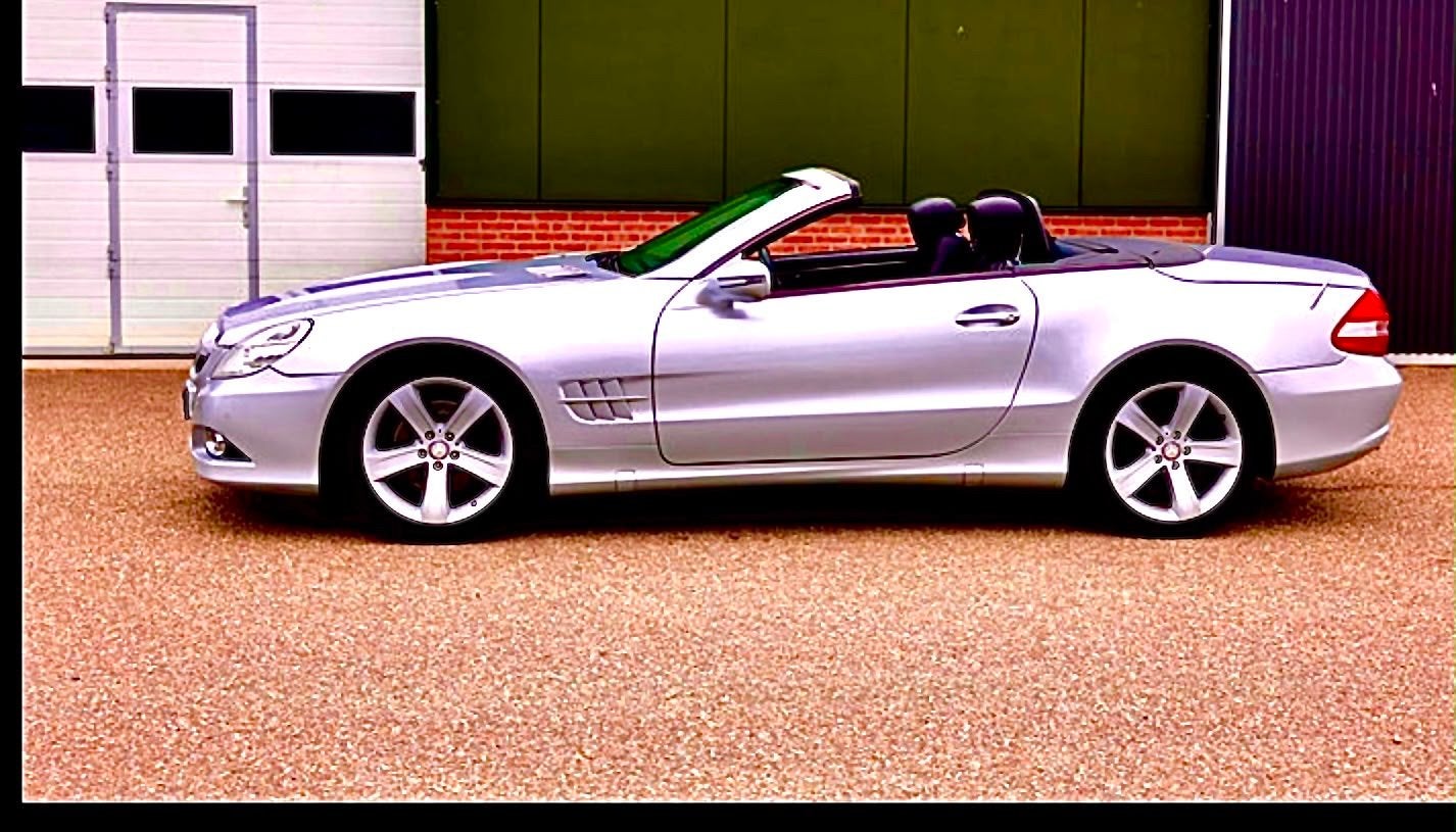 Mercedes, Auto's, Automaat, Achterwielaandrijving, Zwart, Cabriolet