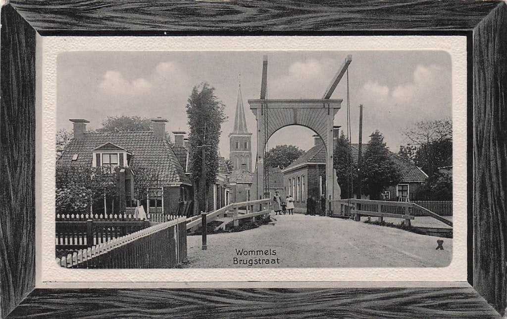 702-386-013 Wommels Brugstraat, Verzamelen, Verzenden, Voor 1920, Friesland