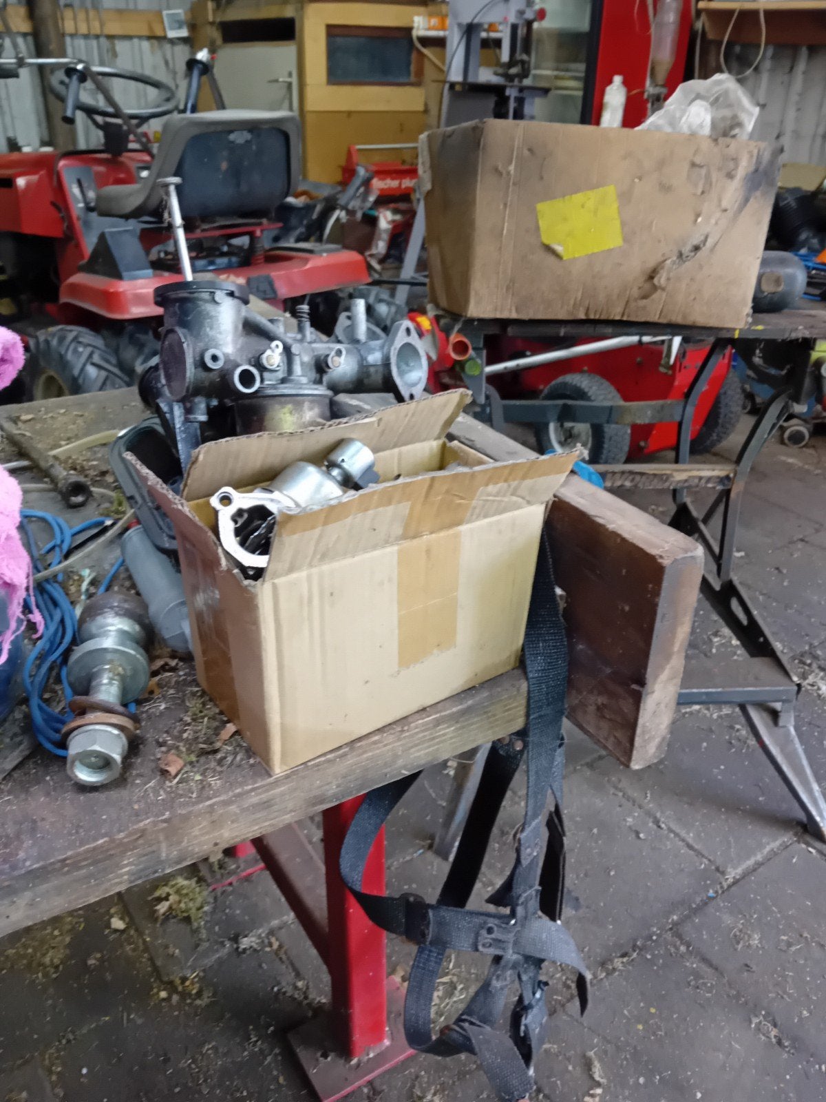 Diverse onderdelen voor zitmaaier - Gebruikt, Tuin en Terras, Ophalen, Gebruikt