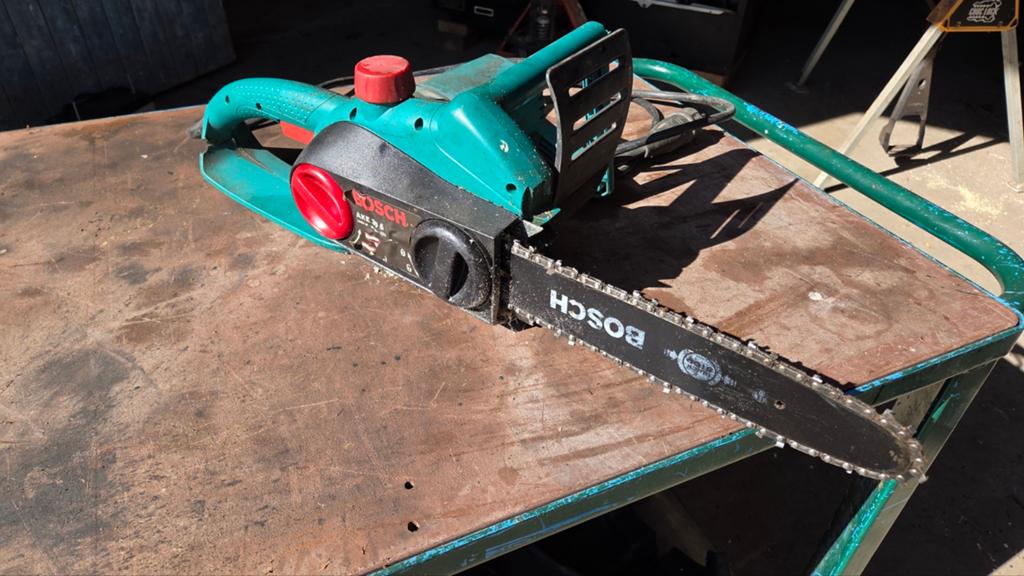 Kettingzaag elektrisch Bosh AKE 30 S, Ophalen, Gebruikt
