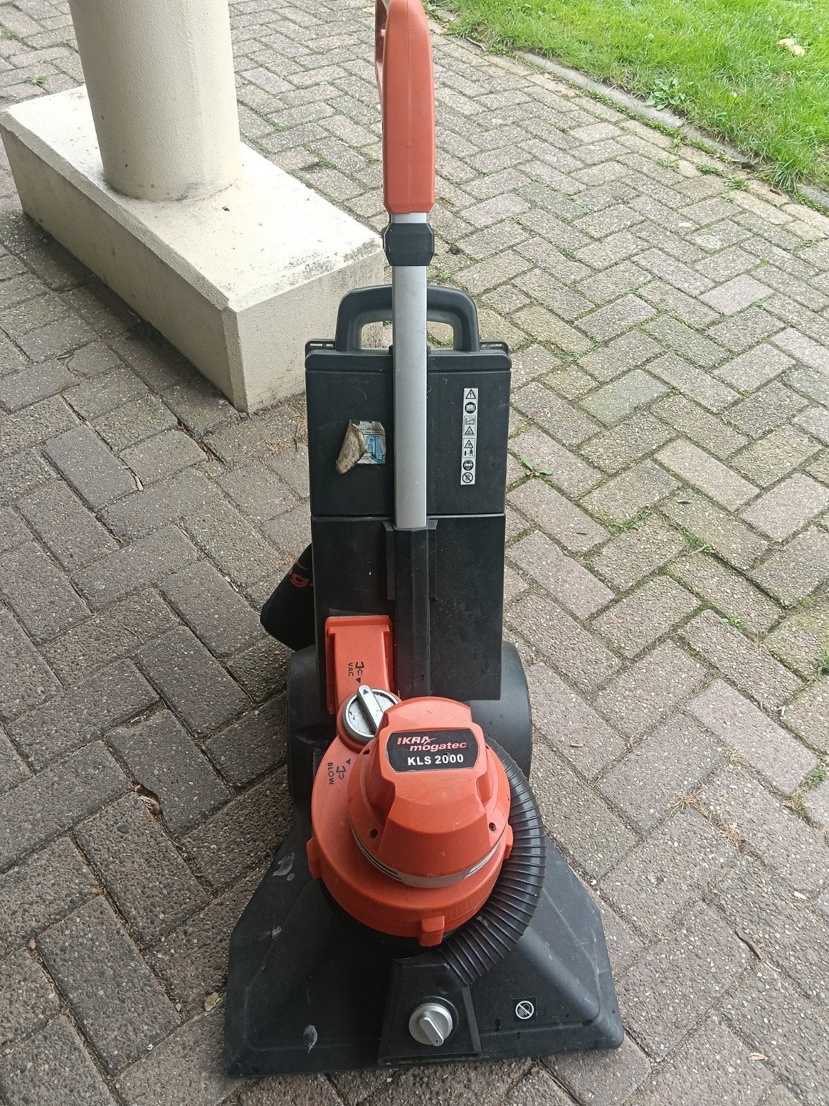 IKRA Mogatec KLS 2000 Bladblazer/Bladzuiger, Ophalen, Gebruikt, Met zuigfunctie, Handgedragen