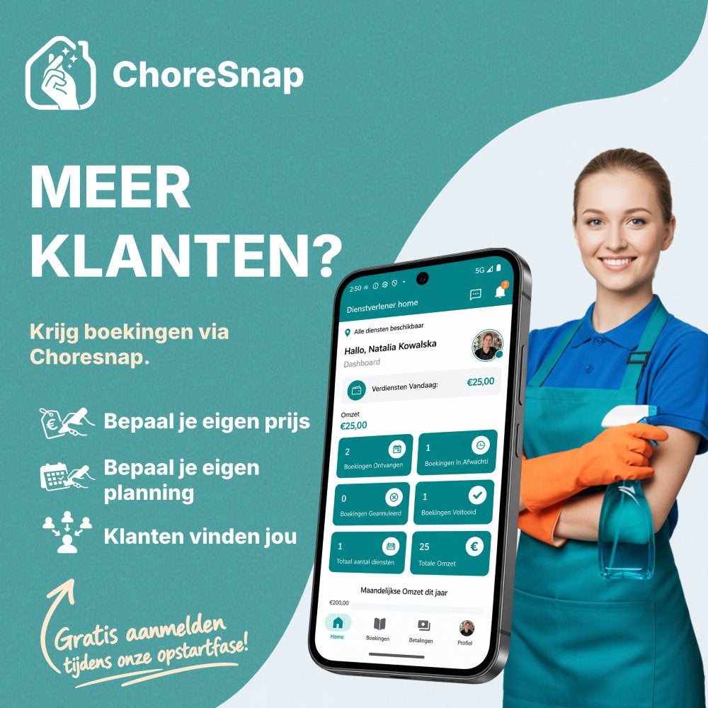 Schoonmakers gezocht in Leiden – bepaal zelf je prijs & uren, Vacatures, Vacatures | Schoonmaak en Facilitaire diensten, Starter
