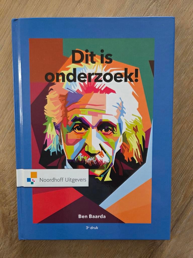 Ben Baarda - Dit is onderzoek!, Boeken, Sociale wetenschap, Ophalen of Verzenden, Zo goed als nieuw, Ben Baarda