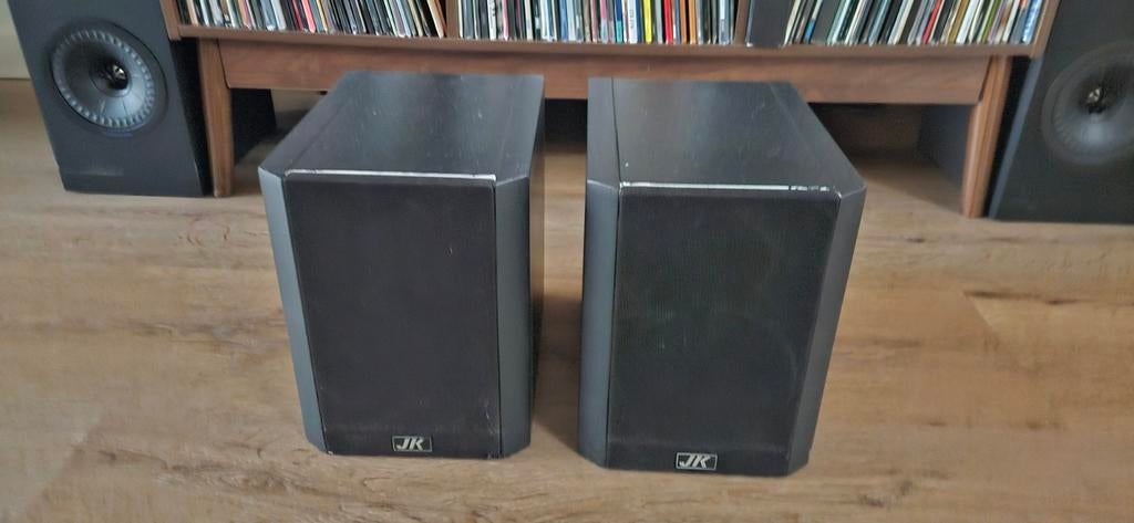 Set JK acoustics JK00 speakers, Zo goed als nieuw, 120 watt of meer, Front, Rear of Stereo speakers, Ophalen
